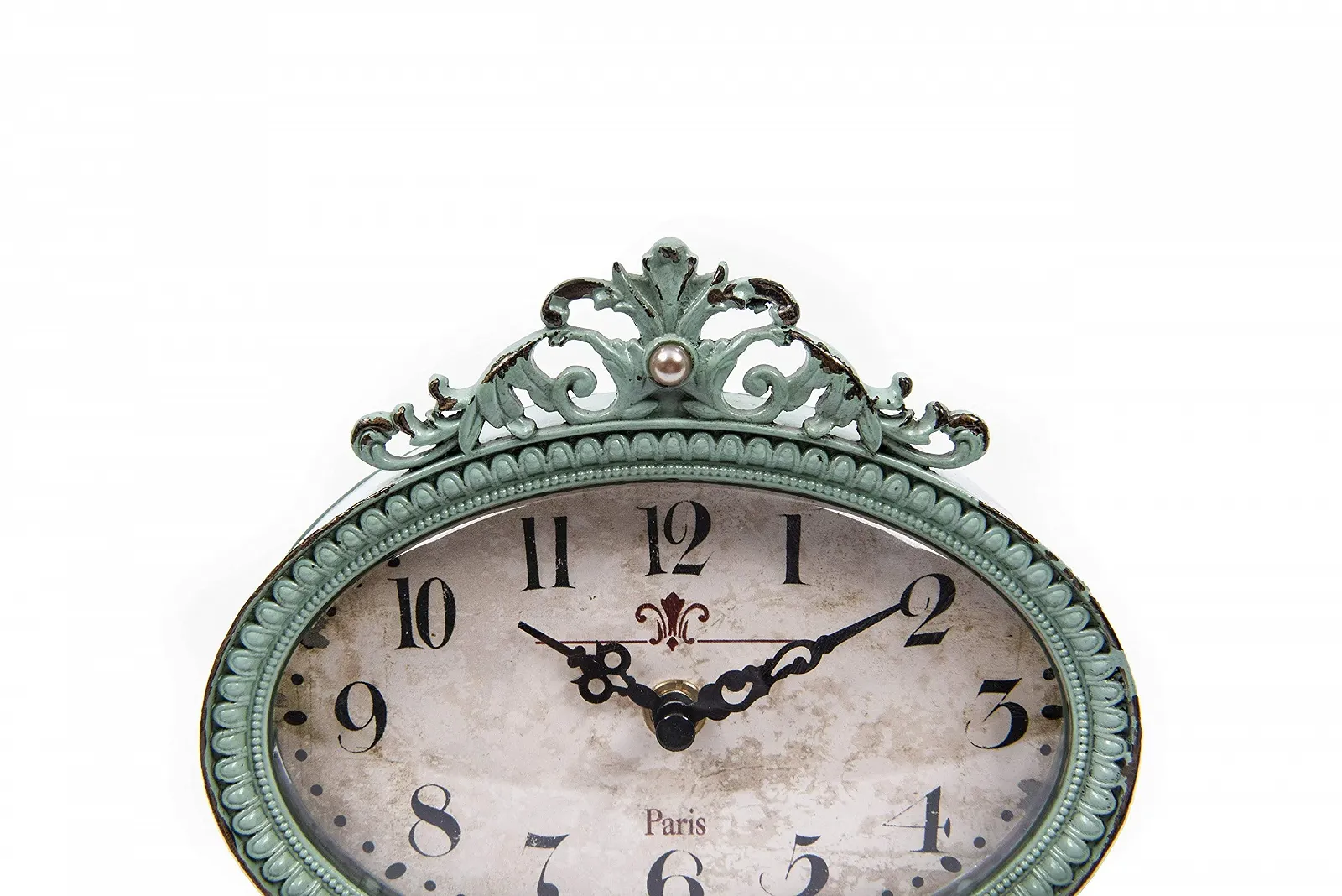 Настольные часы Creative Co-op Металл Ретро 15.9 см Аква, фото №12 Настольные часы Creative Co-op Металл Ретро 15.9 см Аква, фото №12