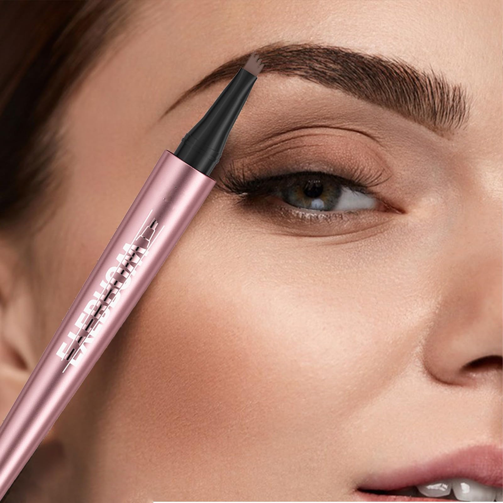 Олівець для брів Eyebrow Microblading Pen Waterproof 2024 Light Coffee, фото №3