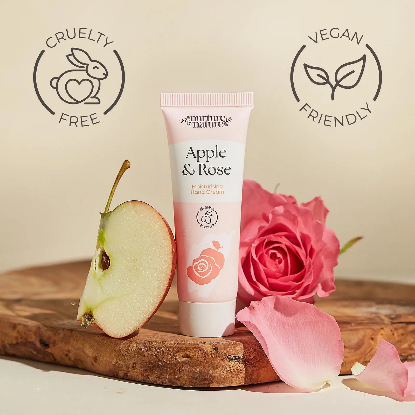 Крем для рук Nurture by Nature Essential набор, 5 x 30 мл, масло ши & глицерин, фото №4