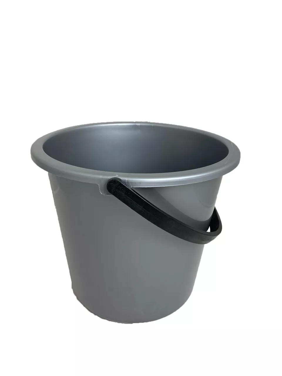 Ведро хозяйственное пищевое 11л серый, фото №3
