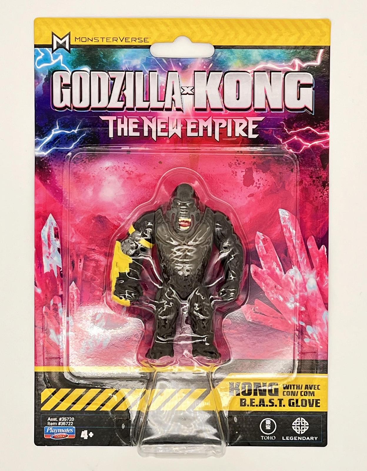 Фігурка Kong Godzilla x Kong: The New Empire 8,25 см, з рукавичкою B.E.A.S.T., фото №1