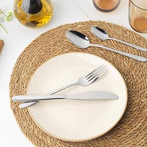 Набор столовых приборов SALTER Malton 16 предметов Серебристый цена на synthetic.ua - Фото 1 Набор столовых приборов SALTER Malton 16 предметов Серебристый synthetic.ua - Фото 1