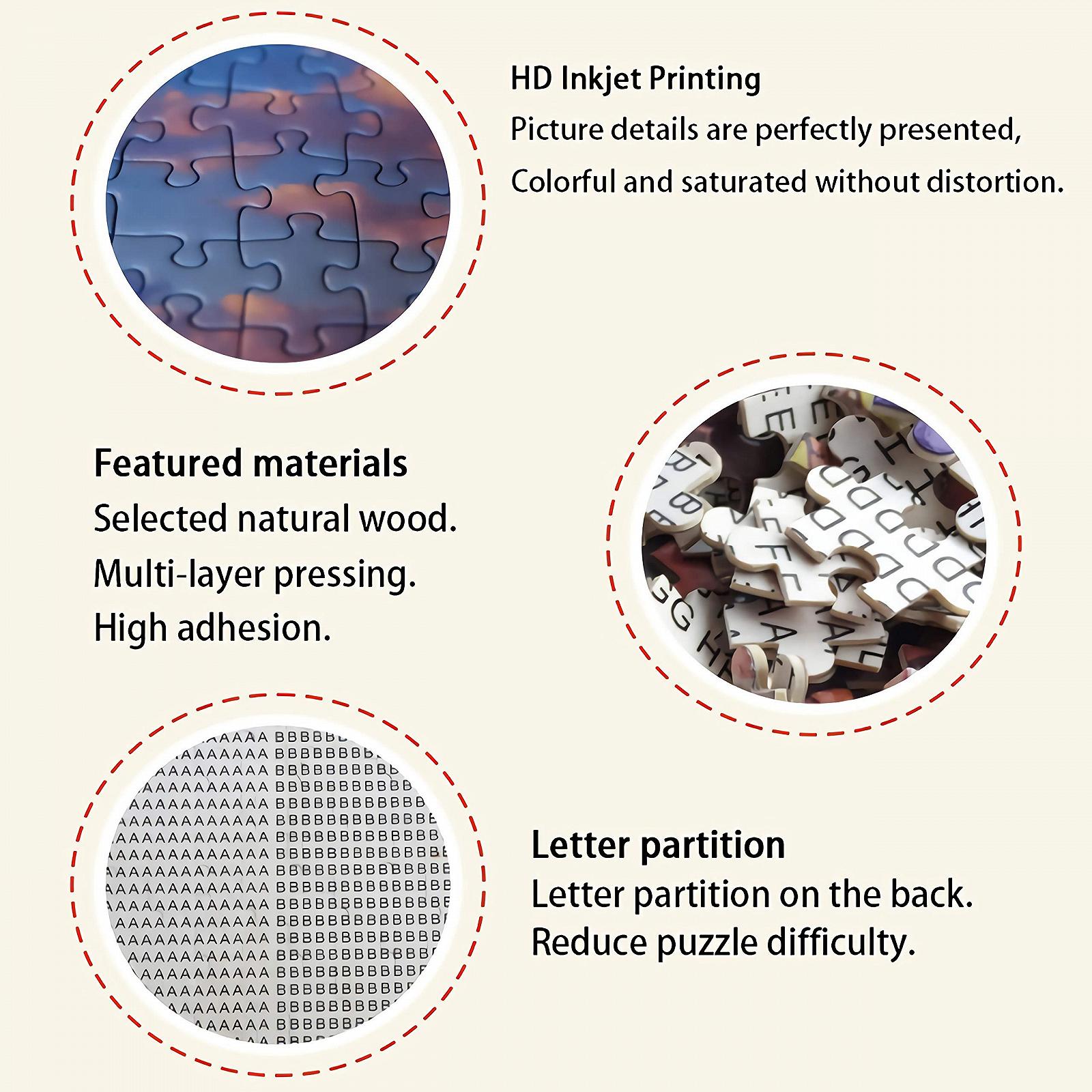Пазл Eagle 1000 элементов Деревянный, фото №4 Пазл Eagle 1000 элементов Деревянный, фото №4