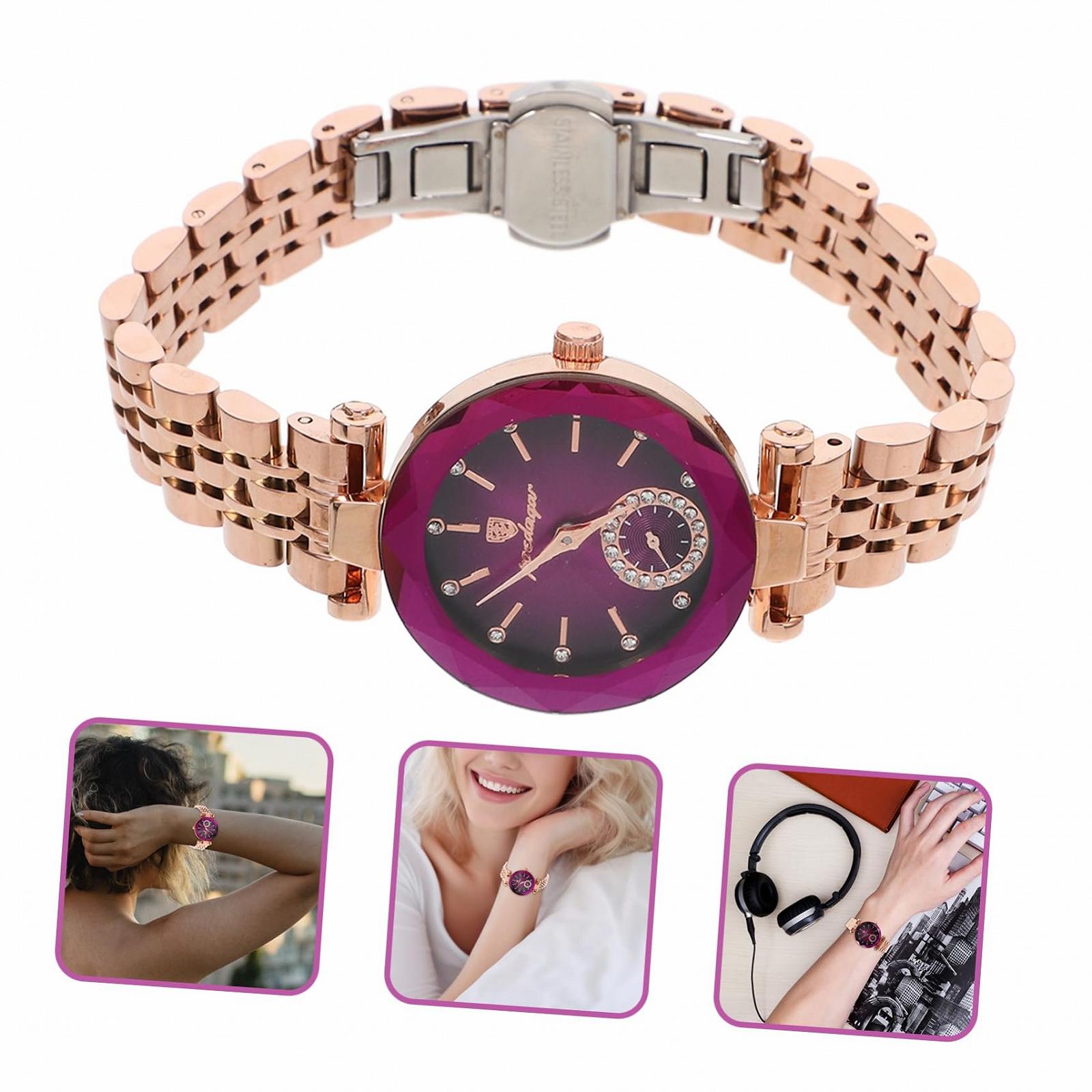 Годинник WRITWAA Жіночий Кварцовий Фіолетовий, фото №9