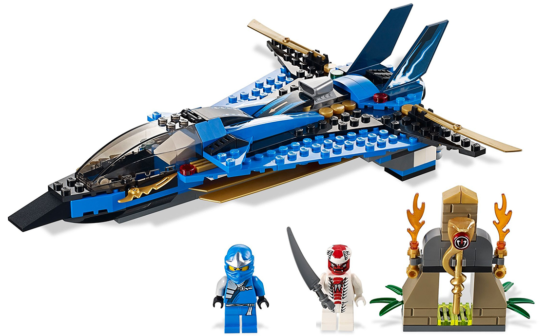 Конструктор Лего LEGO NINJAGO Штормовой истребитель Джея 9442, фото №2