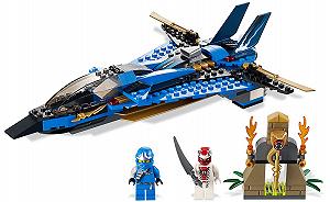 Конструктор Лего LEGO NINJAGO Штормовой истребитель Джея 9442 synthetic.ua - Фото 1