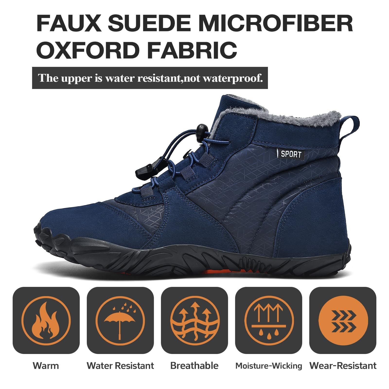 Зимние Ботинки FlexEase Barefoot, фото №4