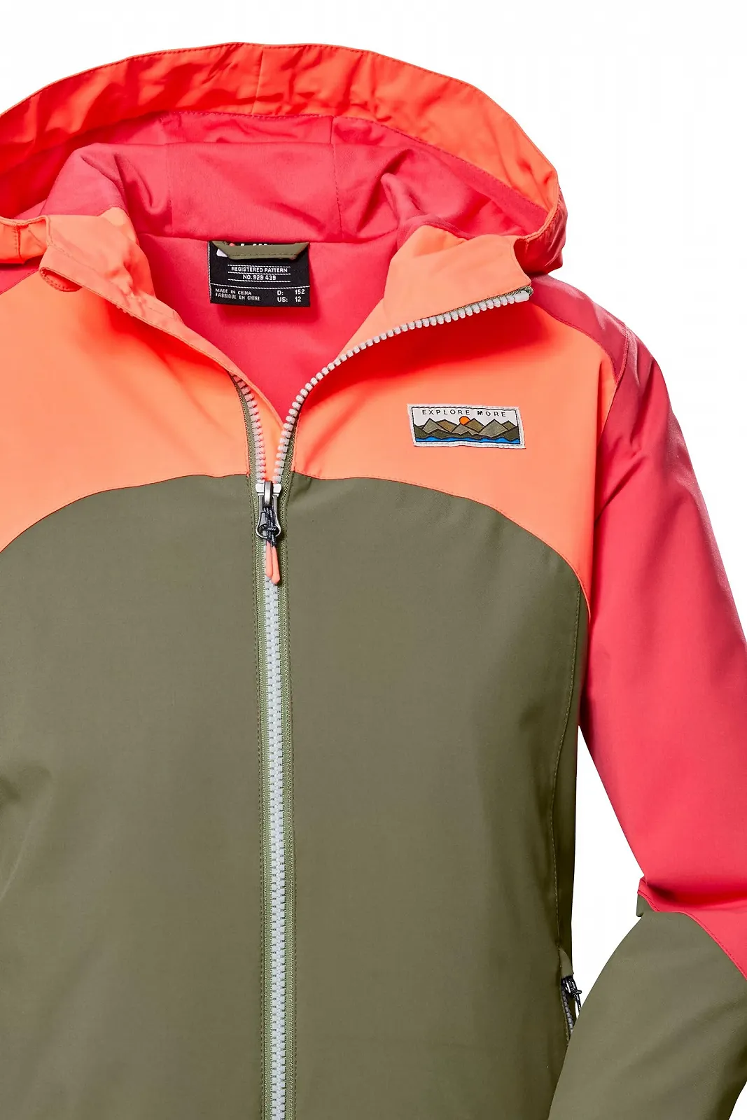 Куртка Killtec Kos 335 Grls Функціональна куртка для активного відпочинку з капюшоном, фото №4