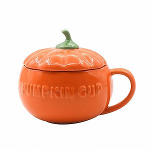 Кружка Керамическая Тыква 355 мл Оранжевый - Фото 1