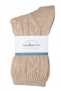 Кашемировые носки для сна - Сделано в Шотландии - В подарочной коробке - Фото 1