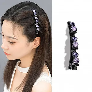 Заколка для волос плетёная со стразами цена на synthetic.ua - Фото 1 Заколка для волос плетёная со стразами synthetic.ua - Фото 1