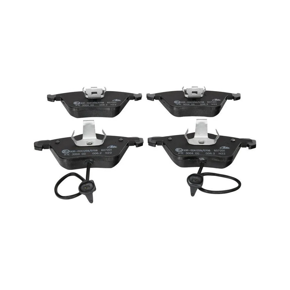 Комплект гальмівних колодок дискового гальма ATE 13.0460-7201.2 для SEAT VAG, передня вісь, фото №1