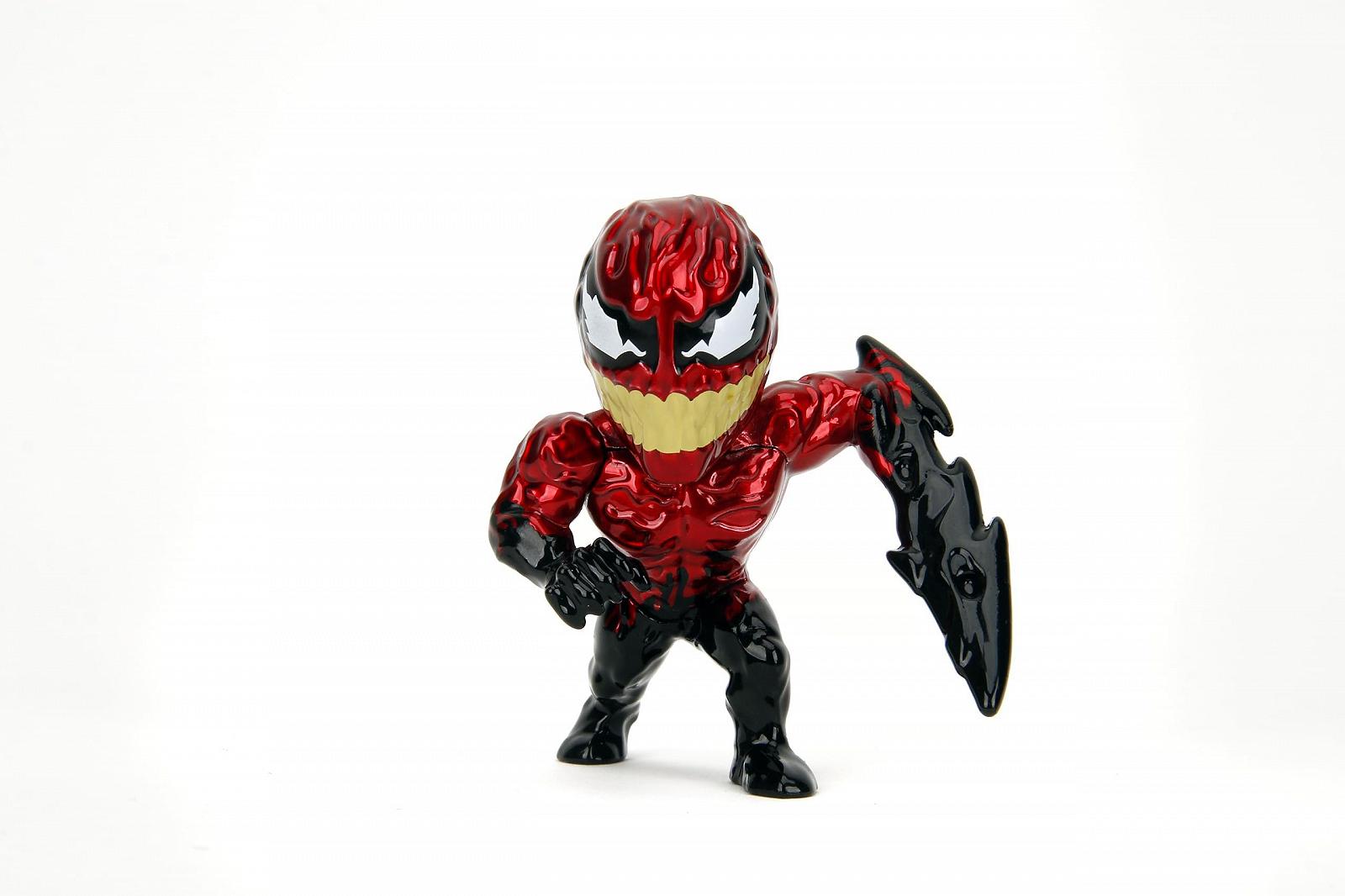 Фигурки Jada, Человек-паук Metalfigs, 4 шт., Человек-паук, Зеленый гоблин, Токсин, Веном, 6,35 см, фото №5
