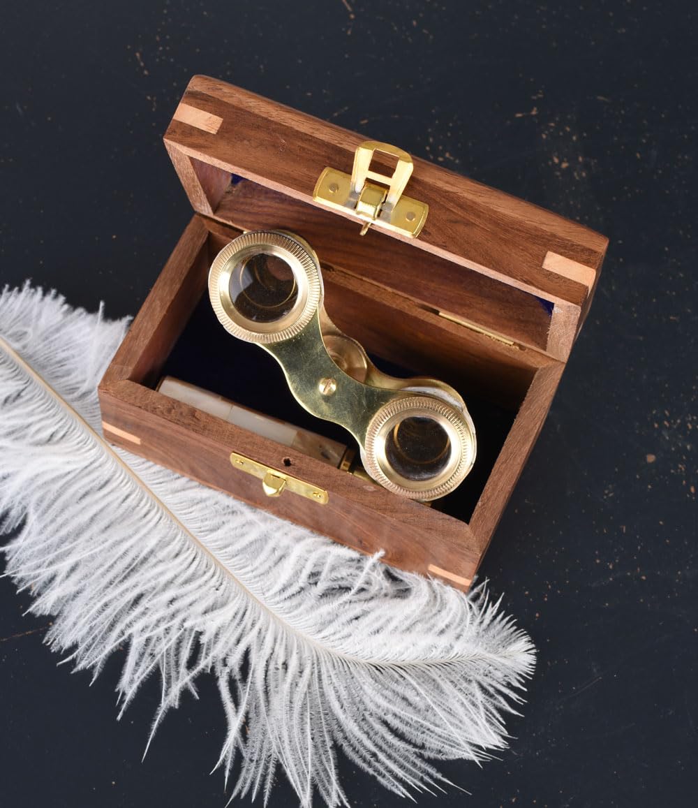 Оптический Бинокль Palazzo Exclusive Antique латунь перламутр, фото №3 Оптический Бинокль Palazzo Exclusive Antique латунь перламутр, фото №3