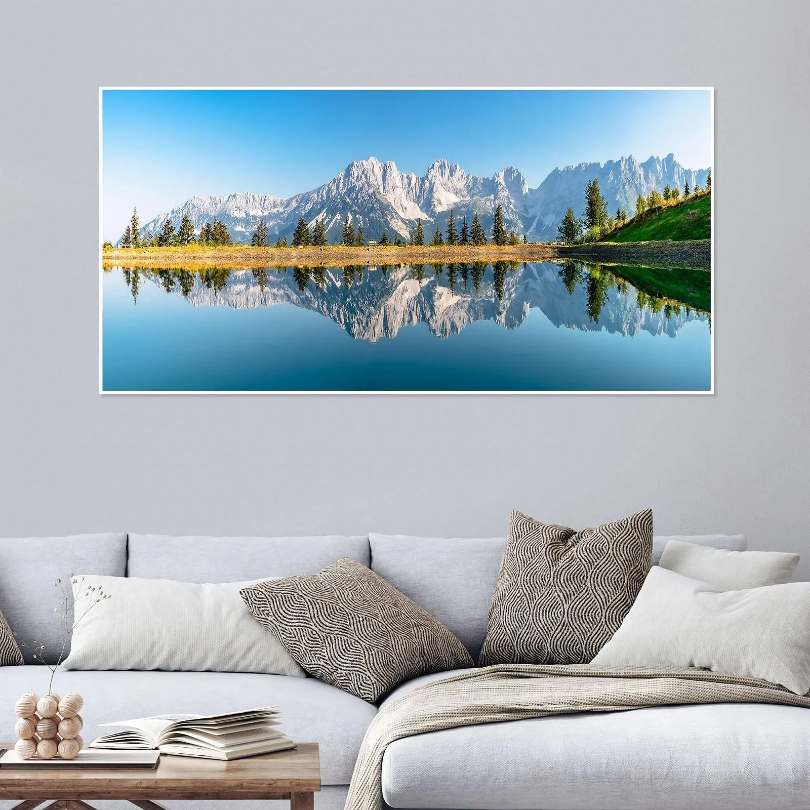 Постер Achim Thomae Wilder Kaiser, Tyrol I 80 x 40 см голубой, фото №4 Постер Achim Thomae Wilder Kaiser, Tyrol I 80 x 40 см голубой, фото №4