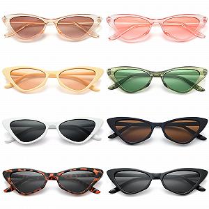 Сонцезахисні окуляри Котяче око Unning, набір 8 шт. - Фото 1