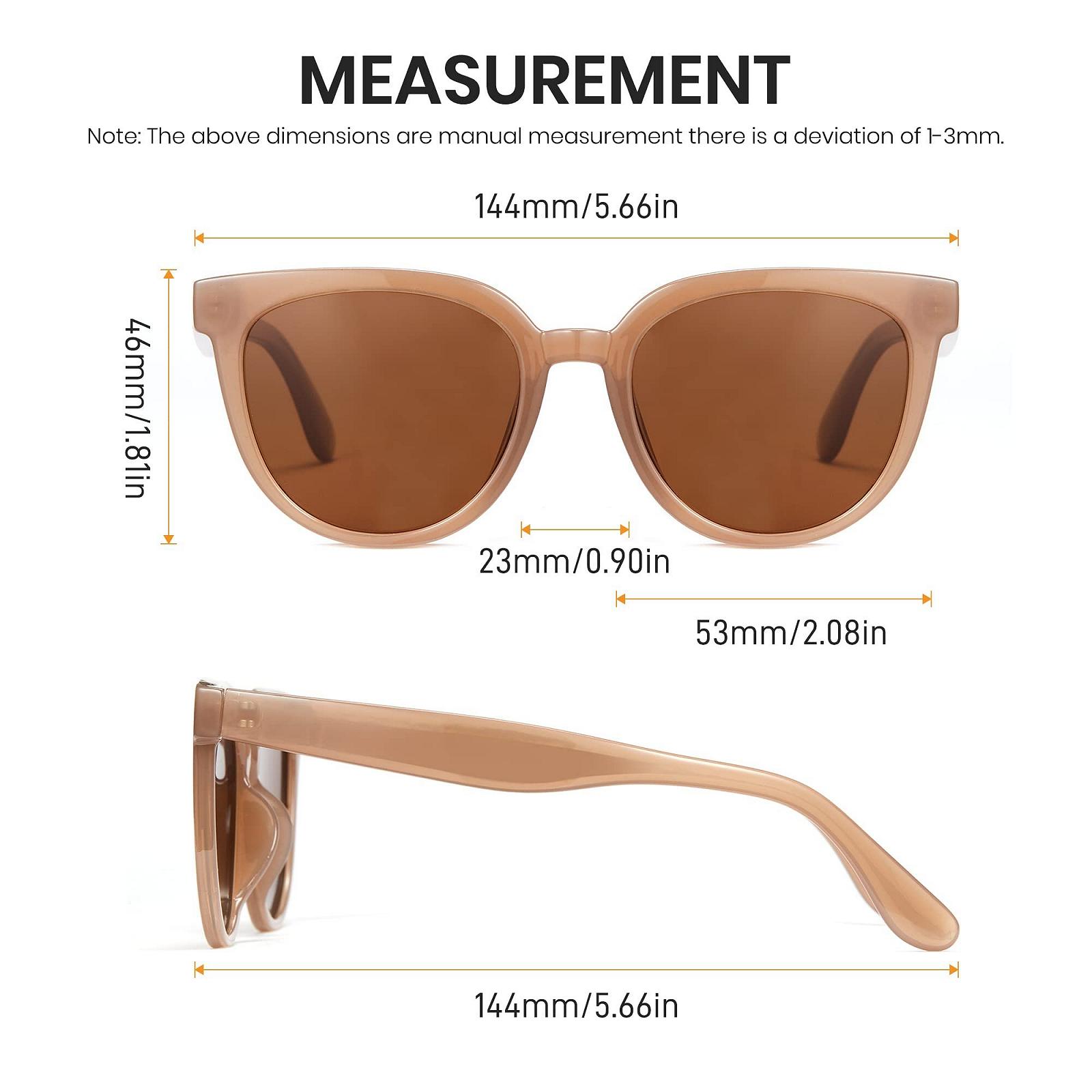 Солнцезащитные очки круглые Cyxus Retro Поляризованные UV 400, фото №5