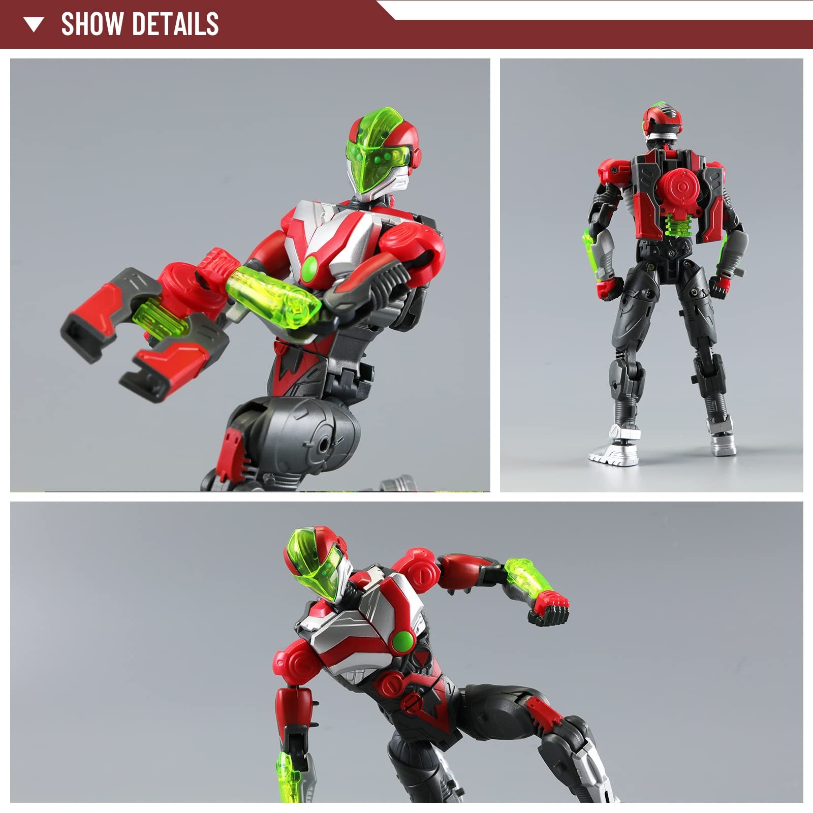 Фігурка-трансформер 52TOYS MEGABOX UNUS, дитяча іграшка від 15 років, різнокольоровий, фото №4