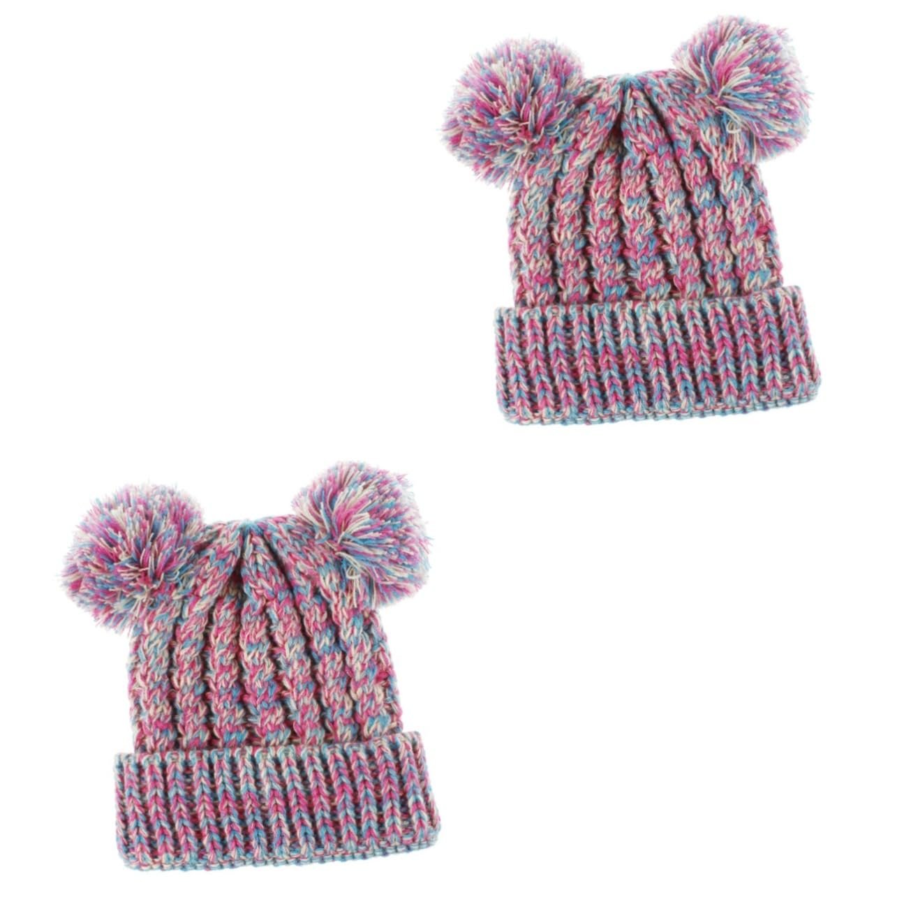 Шапка WRITWAA В'язана з помпоном для дівчинки, тепла зимова, фото №1 Шапка WRITWAA В'язана з помпоном для дівчинки, тепла зимова, фото №1