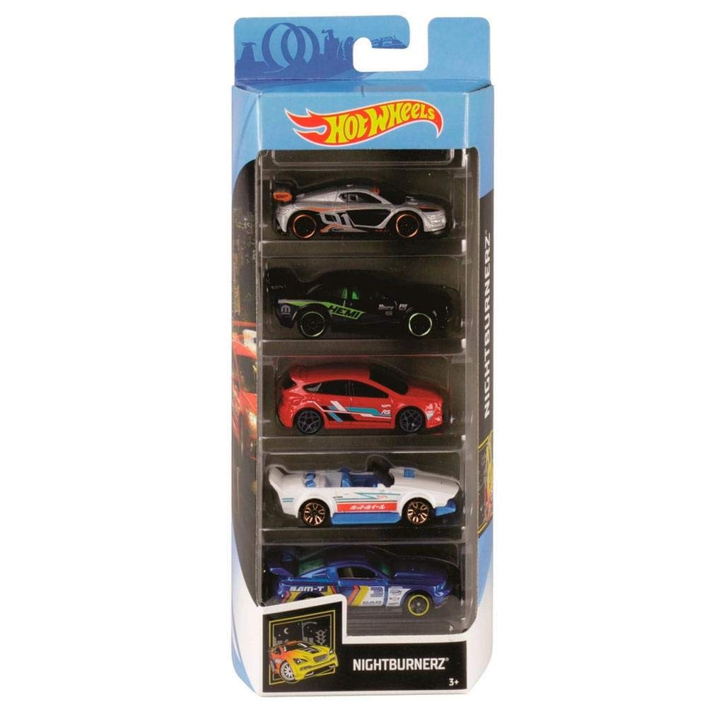 Игрушечные машины Mattel Hotwheels Ferrari 5 R0961 Набор из 5 Машинок без Батареек, фото №2