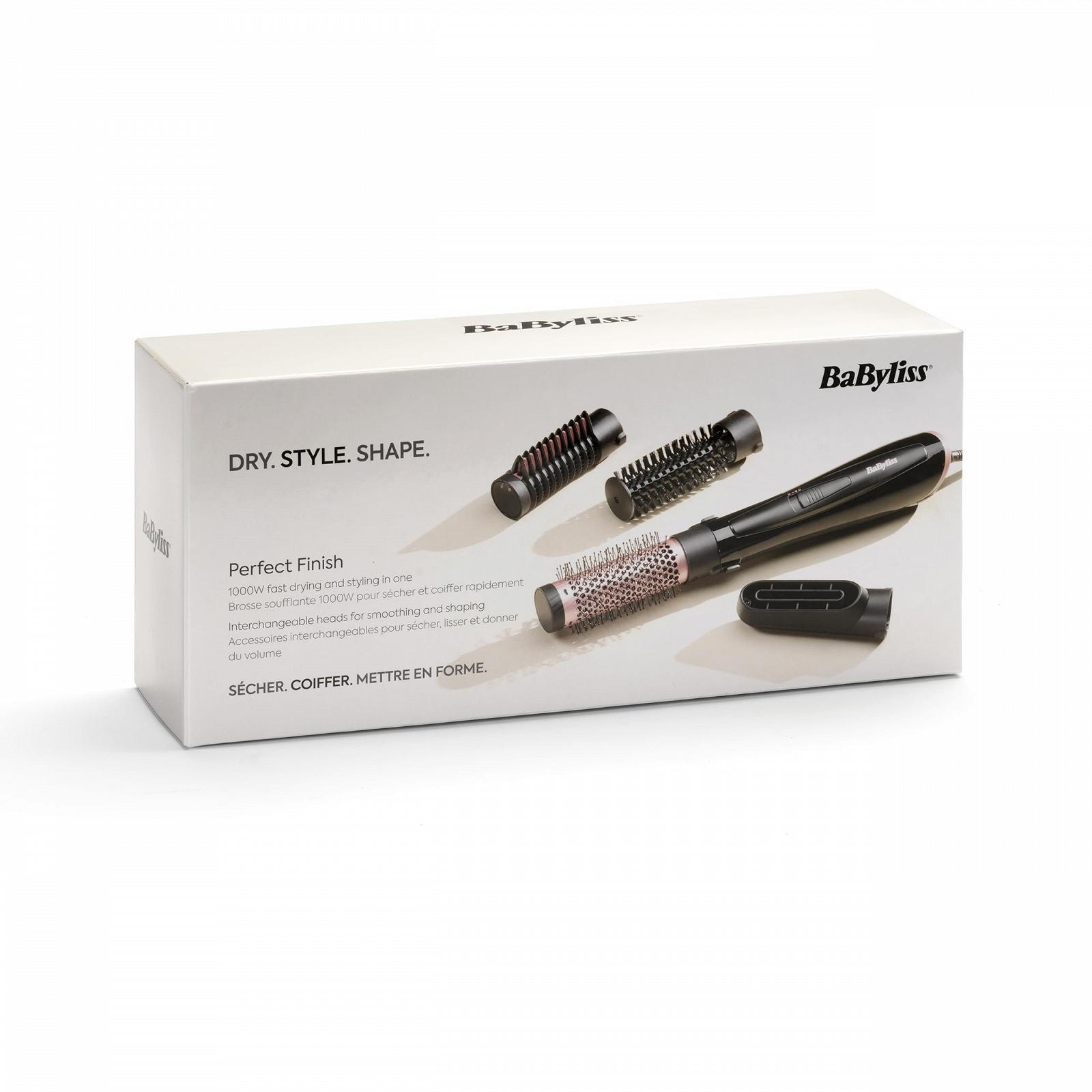 Фен-щетка BaByliss Perfect Finish AS126E 1000 Вт Black, фото №9 Фен-щетка BaByliss Perfect Finish AS126E 1000 Вт Black, фото №9