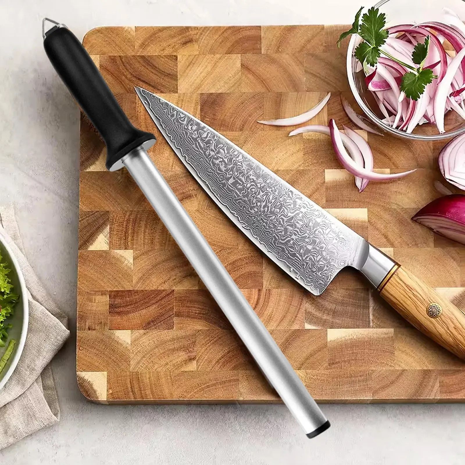 Мусат 10 дюймів Алмазний Висока твердість, фото №4