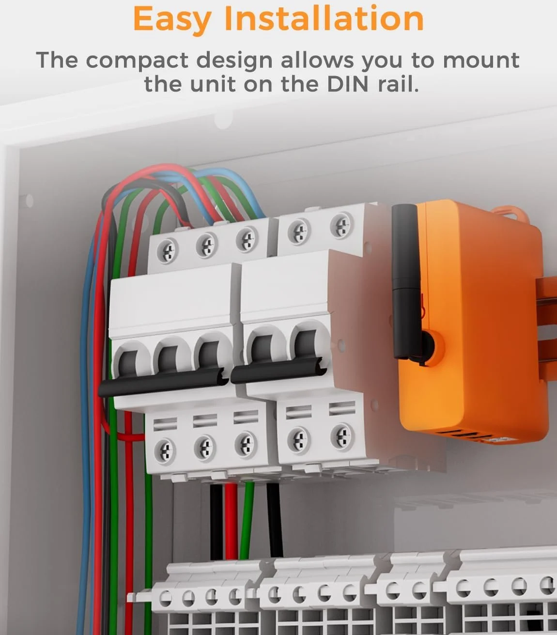 Вимірювач потужності Refoss EM06 Оранжевий, фото №4