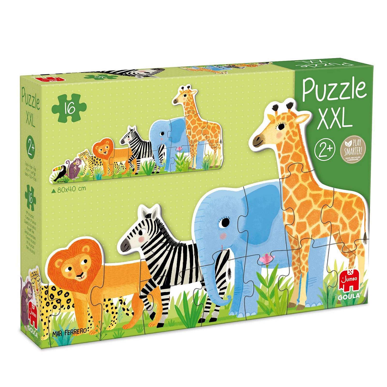 Пазл Goula Jungle Puzzle XXL 16 деталей, фото №4