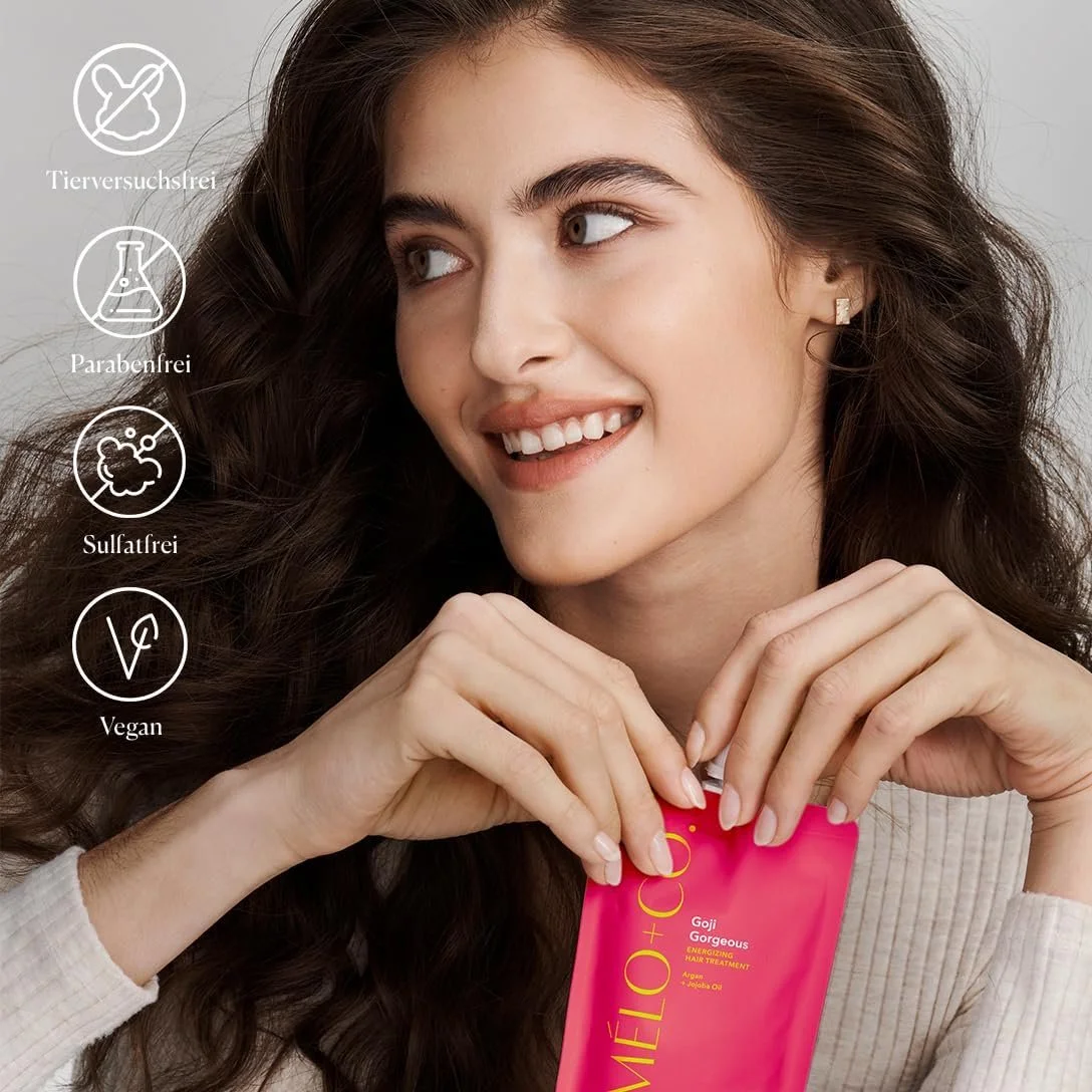 Маска для волос Pomélo+Co. 99.8% Natural Anti Frizz GOJI GORGEOUS / 100 мл, фото №6