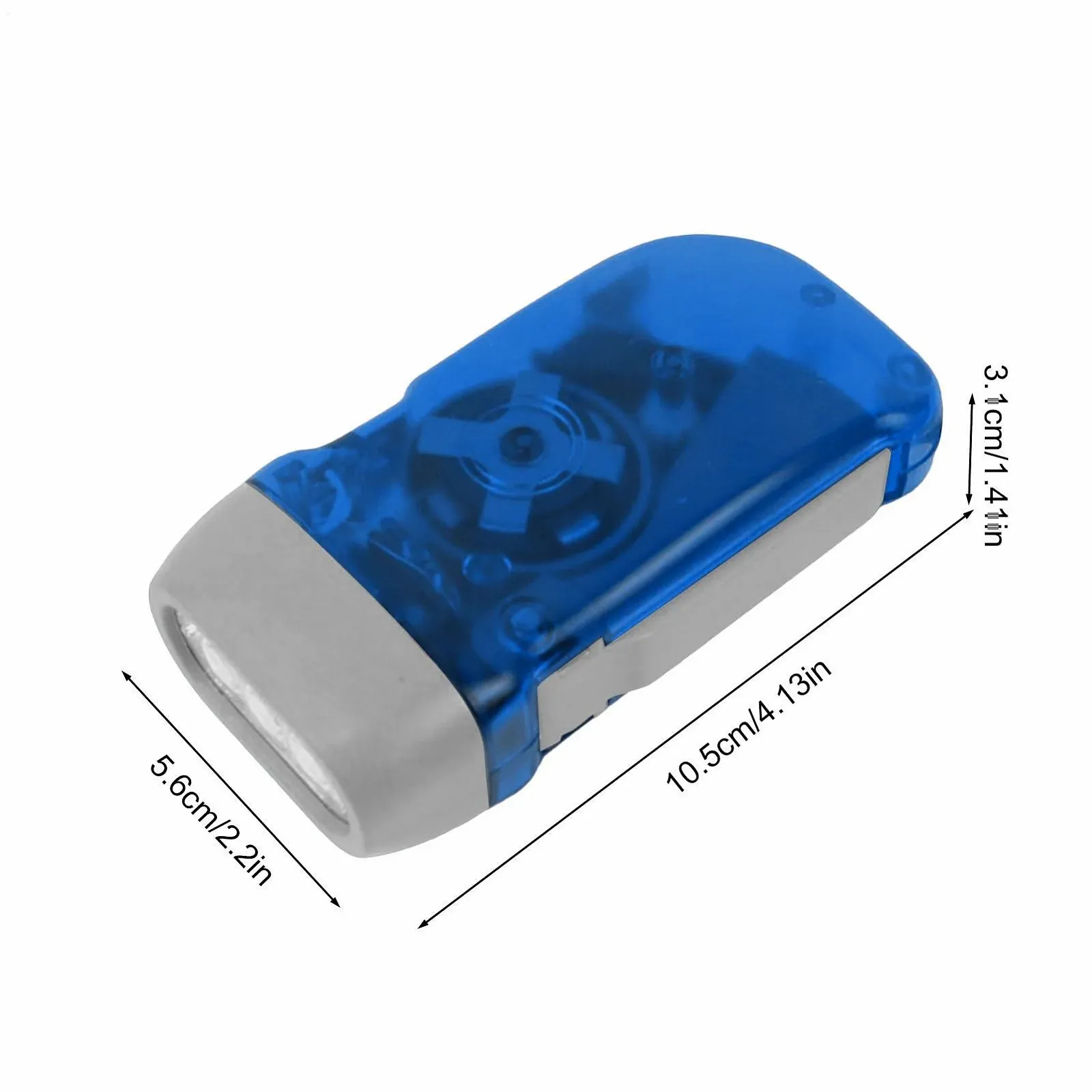 Ліхтарик ручний, портативний, для кемпінгу, з ручною рукояткою, фото №5