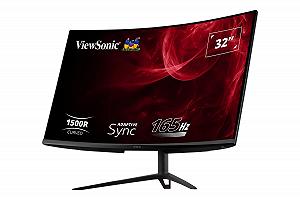 Монитор Viewsonic VX3218-PC-MHDJ 80 см (32 дюйма) игровой изогнутый (Full HD, Adaptive Sync, 1 мс, 165 Гц, HDMI, DP, Low Input Lag, динамик, регулируемая высота) черный цена на synthetic.ua - Фото 1 Монитор Viewsonic VX3218-PC-MHDJ 80 см (32 дюйма) игровой изогнутый (Full HD, Adaptive Sync, 1 мс, 165 Гц, HDMI, DP, Low Input Lag, динамик, регулируемая высота) черный synthetic.ua - Фото 1
