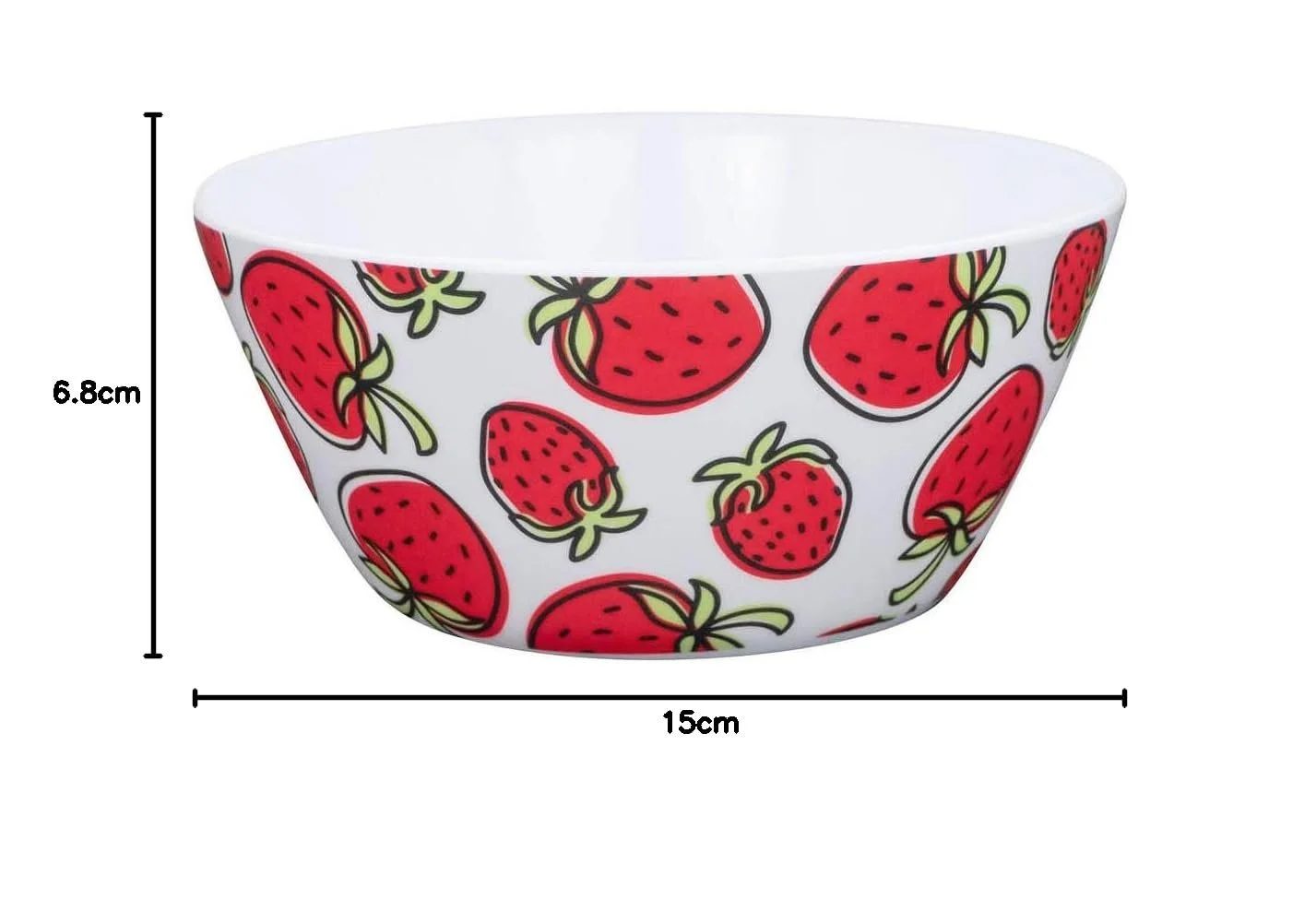 Миска для хлопьев Клубники 700 мл, фото №2