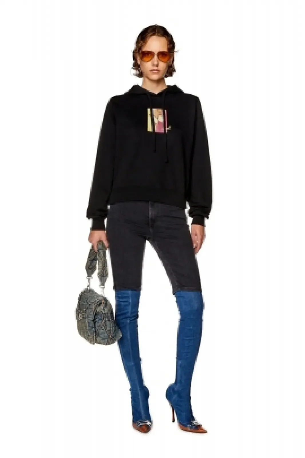 Женский свитшот Diesel с круглым вырезом, фото №2