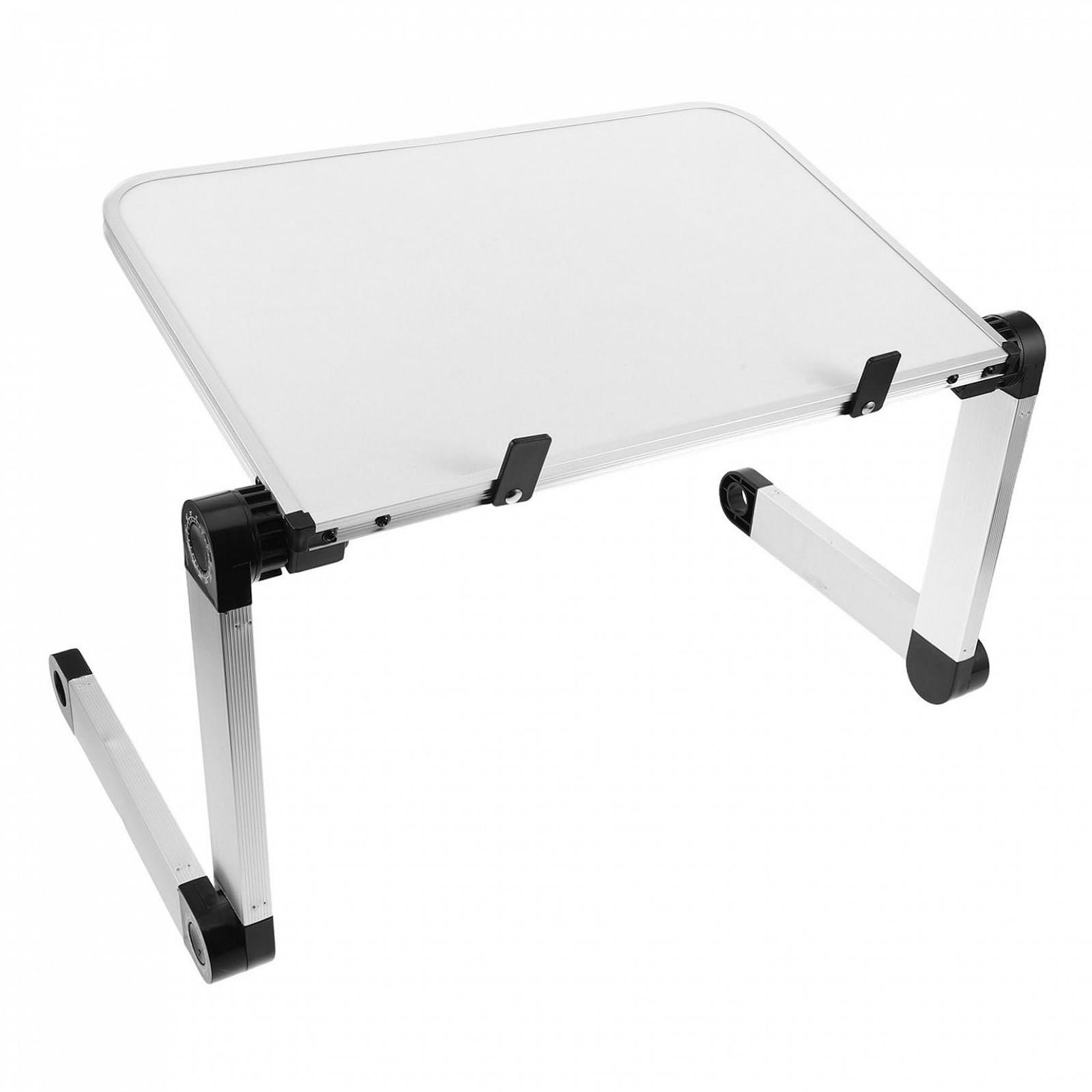 Регульована Підставка для Ноутбука зі Складним Вентильованим Дизайном Стільниці, Регульована по Висоті, фото №1