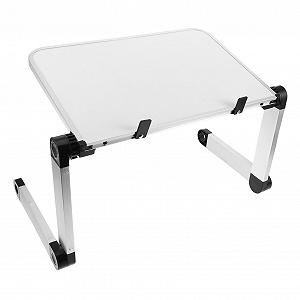 Регулируемая Подставка для Ноутбука со Складным Вентилируемым Дизайном Столешницы, Регулируемая по Высоте Подставка для Ноутбука для Охлаждения и Экономии Места, Подходит для Офиса - Фото 1