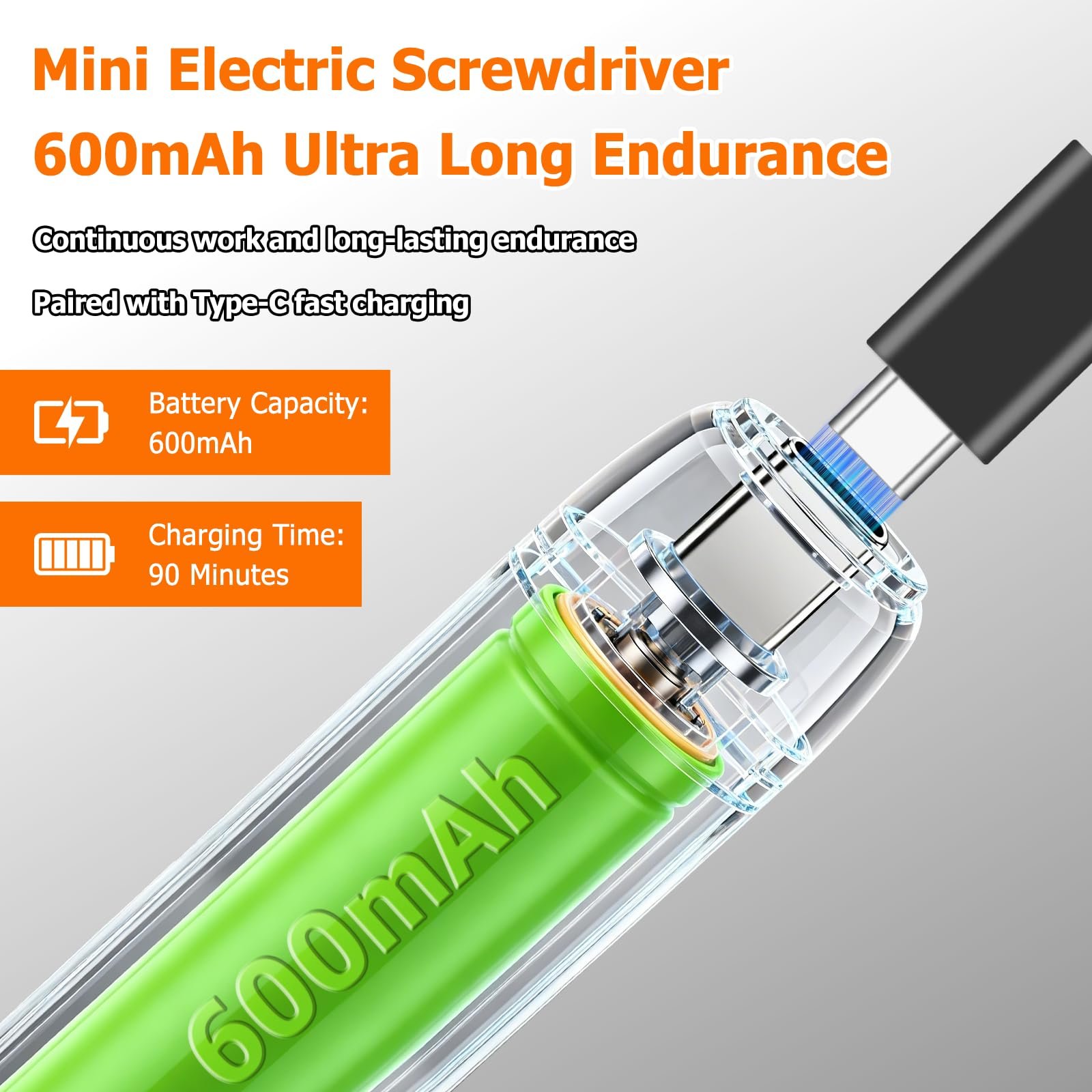 Набор аккумуляторных отверток Mini Electric Screwdriver Set 46 в 1 36 магнитных бит, фото №5 Набор аккумуляторных отверток Mini Electric Screwdriver Set 46 в 1 36 магнитных бит, фото №5