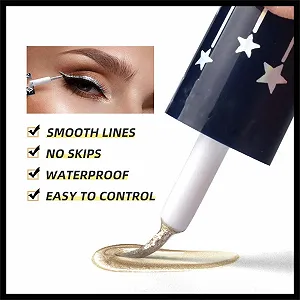 Набір рідких підводок для очей з блискітками 12,5 мл synthetic.ua - Фото 1