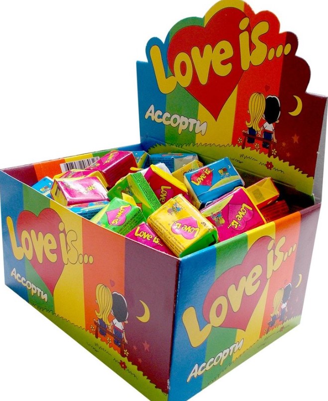 Запаковка швейної резинки Love is Лов з асортиту швейної резинки 420 г швейної блок 100 шт, фото №3 Запаковка швейної резинки Love is Лов з асортиту швейної резинки 420 г швейної блок 100 шт, фото №3