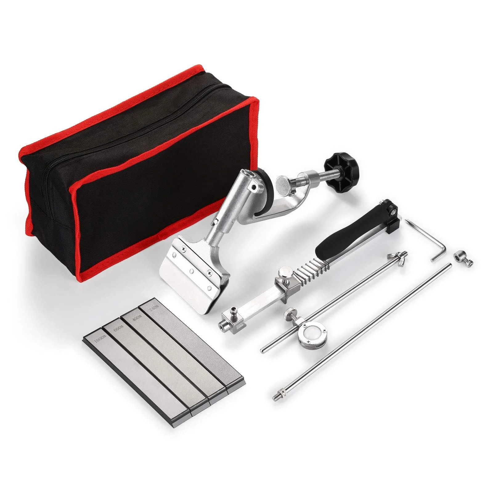 Професійна система заточування ножів IMAGE Professional 360° Flip Rotation 240/400/600/1000 грит нержавіюча сталь, фото №2