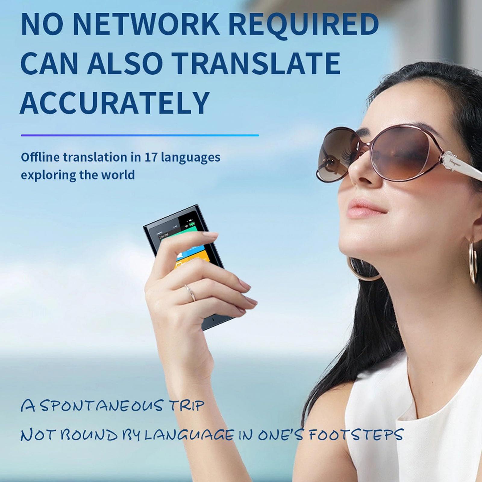 Интеллектуальный голосовой переводчик Экран 3 дюйма 138 языков онлайн, 15 языков оффлайн, фото №6