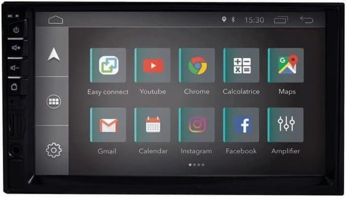 Автомагнітола Jf Sound JF-007-XDC / 7" / Сенсорна / 2/16Гб / Android 12 / Apple CarPlay / Android Auto / Bluetooth / WI-FI / GPS / USB / DAB+ / 2DIN, фото №2