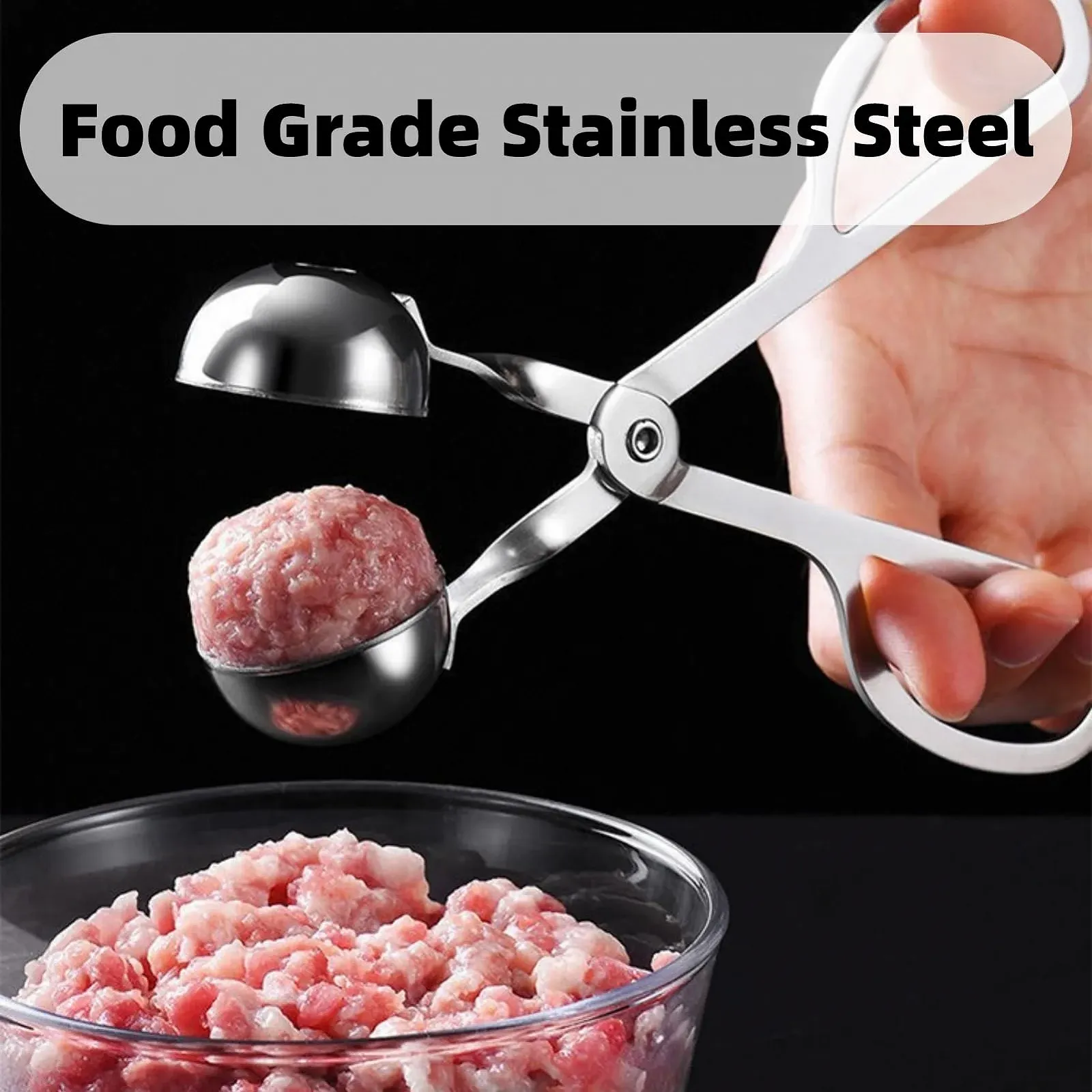 Устройство для формирования фрикаделек Meatball Maker Stainless Steel Small 3.5 см, фото №3