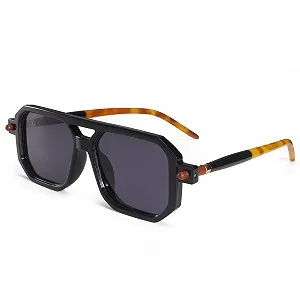 Солнцезащитные очки Dollger Ретро Квадратные 70-х Стильные Винтажные 90-х - Фото 1