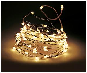 Гірлянда Дротяна Spetebo 200 LED Теплий Білий 1190 см - Фото 1
