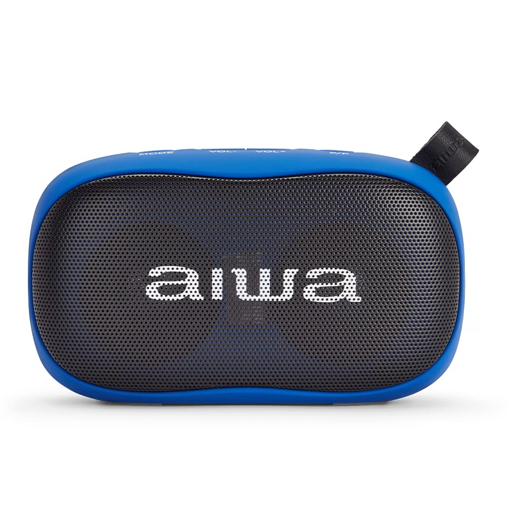 Портативная колонка AIWA BS-110BL Голубой Bluetooth, фото №1