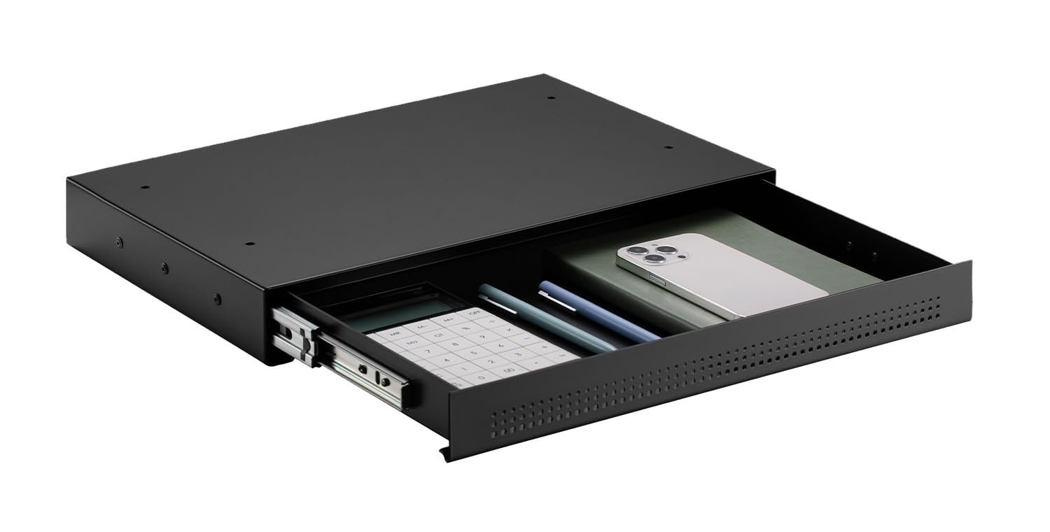 Ящик Ergolutions Slimline Undermount Черный, фото №3