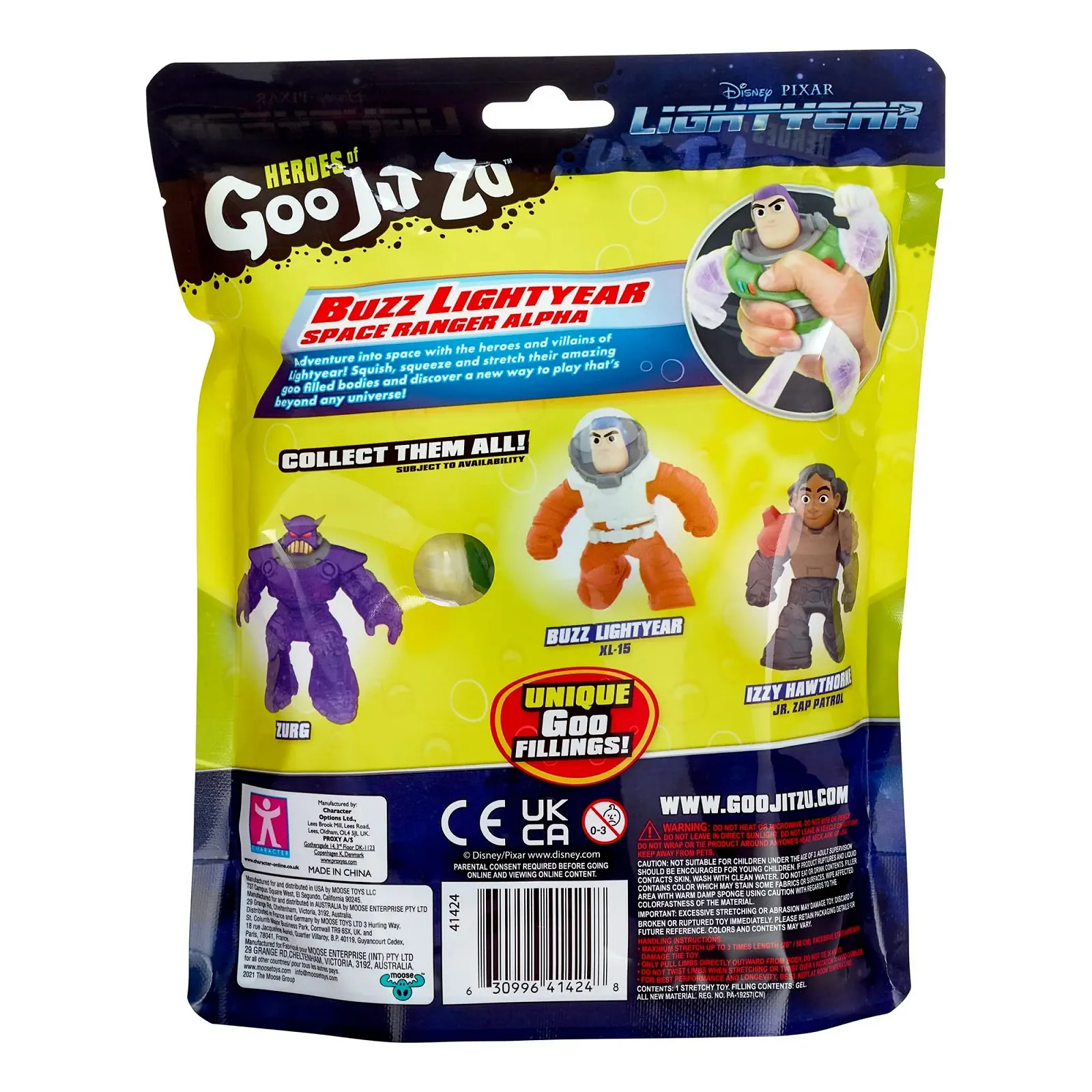 Тянущаяся фигурка Heroes of Goo Jit Zu Lightyear Alpha Buzz, фото №5 Тянущаяся фигурка Heroes of Goo Jit Zu Lightyear Alpha Buzz, фото №5