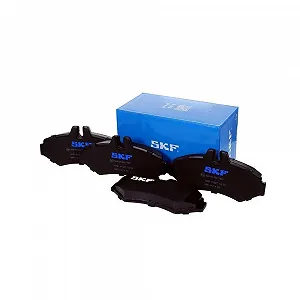 Комплект тормозных колодок дискового тормоза SKF VKBP 91027 для MERCEDES-BENZ VW PUCH - Фото 1