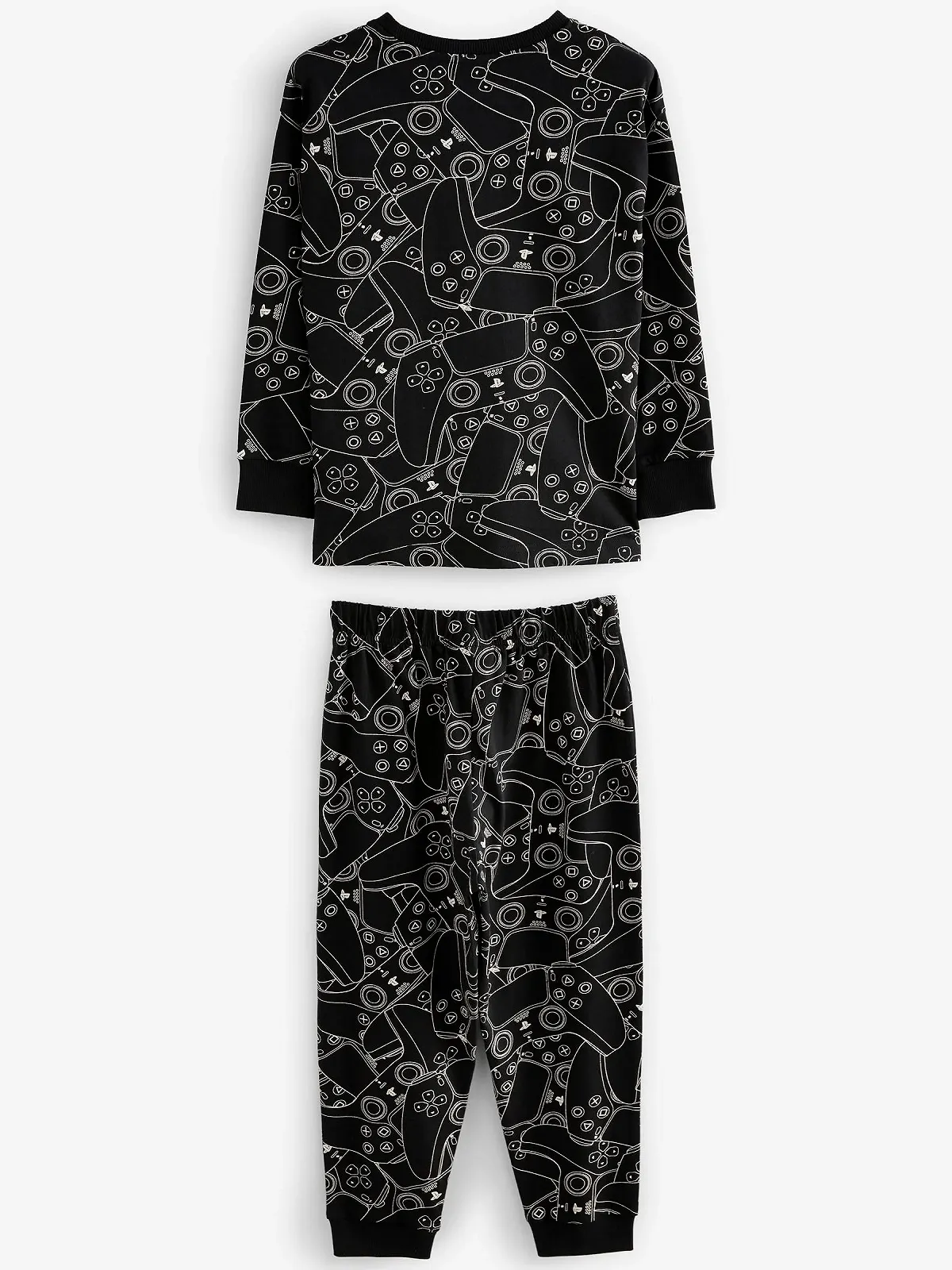 Пижама NEXT Однотонная с длинными рукавами и штанами, фото №2