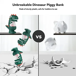 Скарбничка Динозавр T-Rex дитяча Динозавр PVC Large/Small synthetic.ua - Фото 1